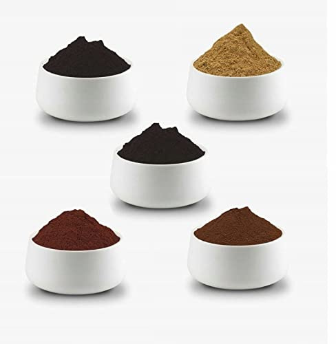 HDC Cement Pigment Powder Colour Dye Concrete Mortar Render Grout Pointing DIY (100g, Black)