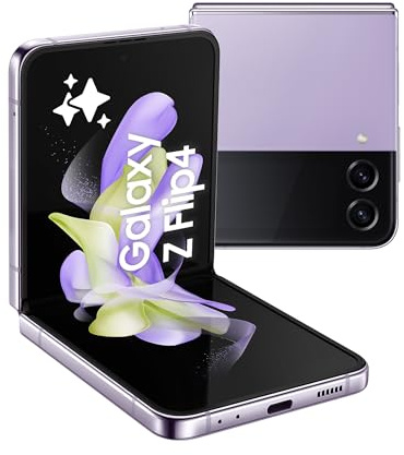 Samsung Galaxy Z Flip4 5G Smartphone Android Klapphandy 512GB, Bora Purple, inkl. 36 Monate Herstellergarantie [Exklusiv bei Amazon]