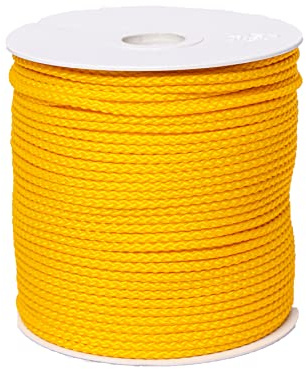 Corda Multiuso in Polipropilene H.T. giallo mm 3x100 mt