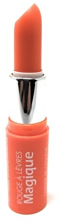 Rouge à lèvres magique, orange, devient plus ou moins rose selon le ph des lèvres