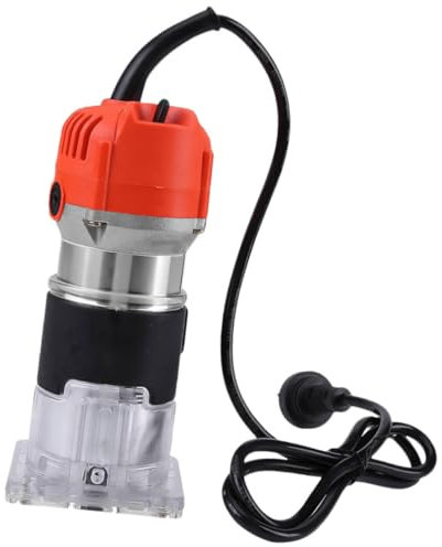 OSALADI 800w Fresadora Eléctrica Para Madera Máquina De Trimming y Herramienta De Carpintería Para Decoraciones y Precisas