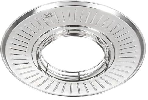 Estante para escurrir aceite – Rejilla para escurrir freír en la cocina, bandeja con filtro de aceite | Para cocinar, hornear, asar, asar, parrilla, comida, carne, pan, pizza, filete