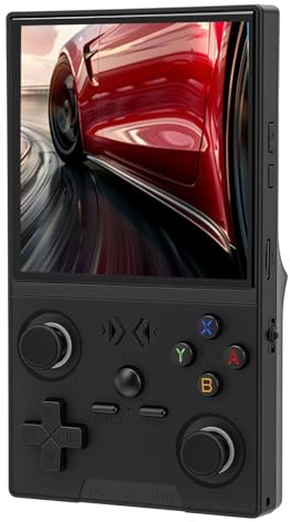 Generic Handheld Game Console Retro Portable 4 Inch HD Screen 720x720 Open Source System Support Multi System Game Emulation for Gaming Enthusiasts ABS Material (64G)