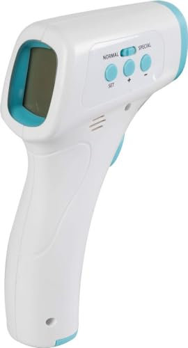 Thermomètre numérique infrarouge Fastscan sans contact, température de 32° à 42,9°, détection de température sans contact en 0,5 secondes - Idéal pour les enfants et les adultes