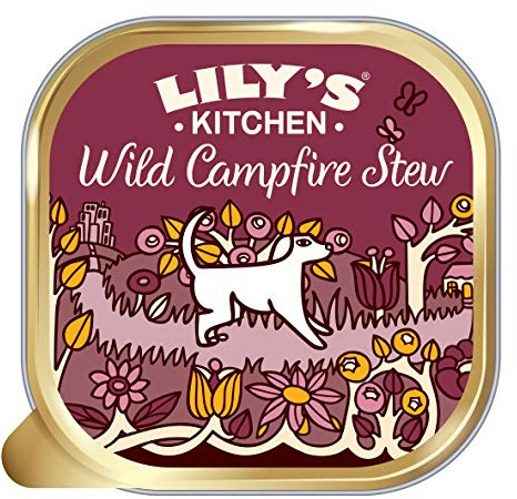 Lily's Kitchen Wild Campfire Stew - Complete Natural Adult Dog Food Wet (10 x 150g Trays)