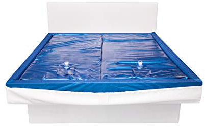 Aqua Sense 2X Wasserkern inkl. Liner/Schutzfolie + 2X cond. - ersatzset für Wasserbett/Wasserbettmatratze Größe - 160 x 220 cm Dual - Softside: Innen keilförmig 20-23 cm - Beruhigung 0%