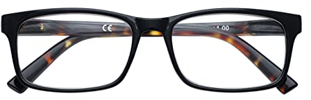 Zippo Occhiali da Lettura, Realizzati con Montatura dalle Linee Morbide, Ideale per Uomo e Donna, Diottria +1.50, Color Blu, Aste Demi