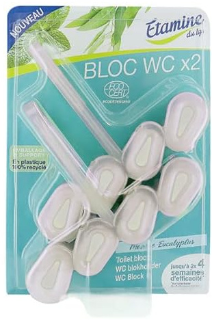 Etamine du Lys - Blocs WC menthe et eucalyptus 2x50g - Vendu par unité