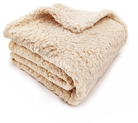 Coperta per cani, morbida e calda coperta in pile per cani e gatti, coperta per animali domestici, adatta per cani di piccola e media taglia, 76 x 104 cm, lavabile in lavatrice