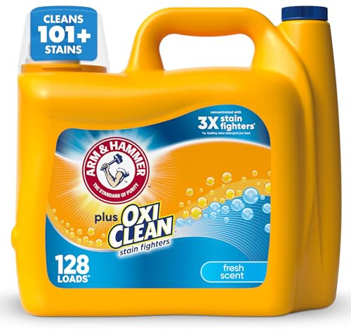 Arm & Hammer Liquid Laundry 166.5oz Fresh Scent Plus OxiClean