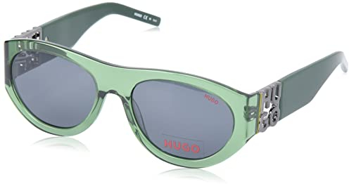 Hugo Boss Unisex Hg 1254/s Sunglasses, 1ED/IR Green, 57