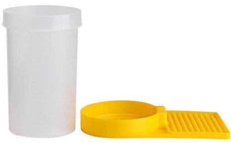 Tomotato Bienenwasser-Futterspender, Kunststoff-Bienenfutterspender, Bienenstock-Eingangsfutterspender, Bienenzucht-Wasserspender für Imker-Werkzeuge