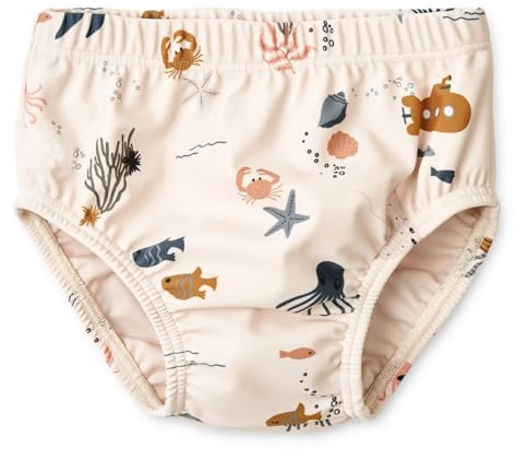 LDIOIF Toddler Baby Boy Girl Swim Diaper Neutral Reusable Water Diaper Organic BPA Free Swim Pants Whale Swimsuit 12-18 Month