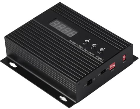 SLXLYH Convertidor de brújulas giroscópicas de relación múltiple, digitalizador digital NMEA0183, salida de bajo consumo de energía, diseño resistente a la intemperie