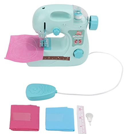 AJUNJIIL para máquina de Coser para niños, para Principiantes, Material ABS, Duradero, Juguete Educativo, diseño viable, Regalo Ideal, fácil de almacenar, Ligero, tamaño Compacto