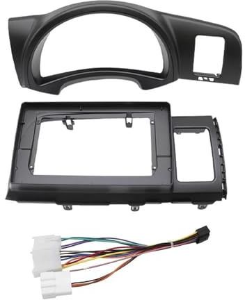 10,1 Tums Bilram Fascia Adapter Radio Audio Dash Fitting Panel Kit För Toyota För Wish 2003 2004 2005 2006 2007 2008 RHD GFVFGNLNNA(Frame Cable)