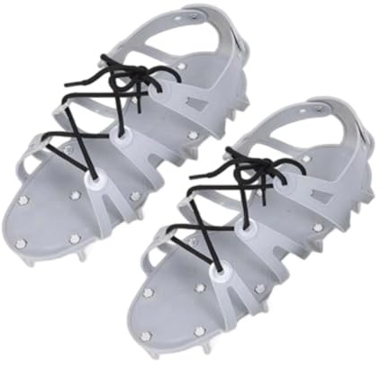 Bosiyrggrl Zapatos con Clavos para Airear el Césped. Prácticos Zapatos para Airear el Césped, Ideales para la Instalación de Cubiertas, Revestimientos Resinosos y Pisos Epóxicos.