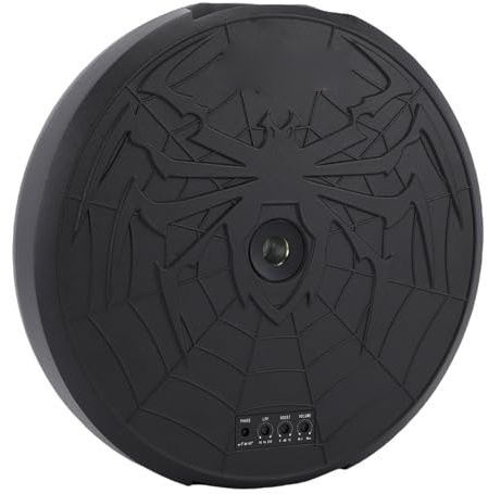 RASTKY 12-tums Aktiv Reservdäckssubwoofer 800W Kraftfull Basförstärkare för SUV-bilar