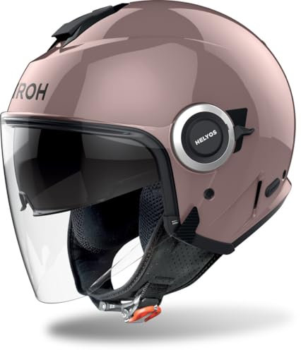 AIROH CASCO JET HELYOS COLOR METALLIC ROSE S