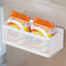 Magnetisches Regal für Waschmaschine, magnetischer Organizer für Wäsche, Waschmaschine, Hängekorb, Aufbewahrung, magnetisches Kühlschrankregal, Gewürzregal für Kühlschrank (weiß, L 34 x B 14 x H 8 cm)