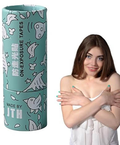 Yonuaret Cinta para Ropa, Cinta Invisible Para Ropa Que Mantiene La En Su Lugar, Adhesivo Antisudor 50 Unidades para Fijar Falda Vestido Viaje Mujer