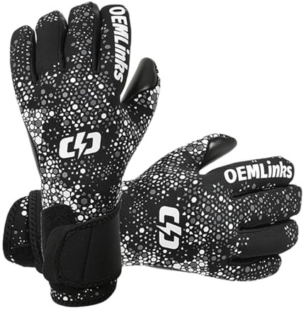 Gants de gardien de but | Gants de gardien de but respirants antidérapants épais et confortables | Gants de gardien de but pour garçons, filles, adultes, adolescents, famille, amis