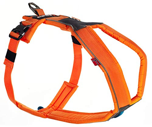 Non-stop dogwear Line Harness 5.0, Gepolstertes Hundegeschirr für kleine, mittlere und große Hunde, gemacht fürs Wandern, Sport und den aktiven Alltag, Größe 5