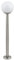 EGLO 33566 Stehleuchte Crosslink NISIA-C edelstahl H:98cm Ø:20cm dimmbar IP44 mit Connect Funktion