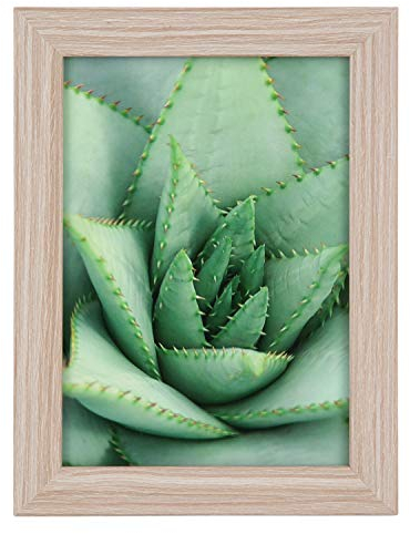 goldbuch 92 0752 Bilderrahmen Toscana aus Holz, Fotorahmen für Bild im 10x15 cm Format, Portraitrahmen mit Aufsteller & Wandhalterung, Einzelrahmen aus MDF, Foto Rahmen, Taupe