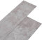 vidaXL PVC Laminat Dielen rutschfest Vinylboden Vinyl Boden Planken Bodenbelag Fußboden Designboden Dielenboden 5,26m² 2mm Erdtöne Grau