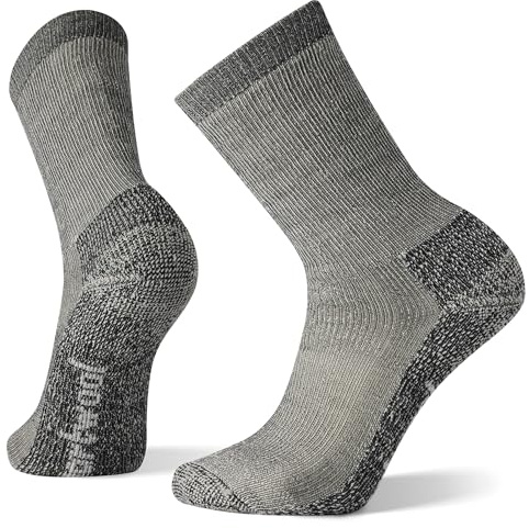Smartwool Mens Hike Classic Edition Extra Cushion Crew Socks, Noir, S EU