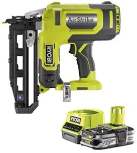 Pack RYOBI Cloueur de finition à air comprimé 18 V OnePlus R16GN18-0 - 1 Batterie 2.5Ah - 1 Chargeur rapide RC18120-125
