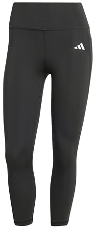 adidas Women's Optime Essentials Stash 3/4 Leggings, Black, S