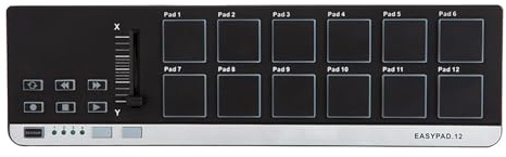 Cosiki MIDI Controller, Beat Maker mit USB -Kabel -Anpassungseinstellungen Zum Erstellen und Ändern Ihrer Musik