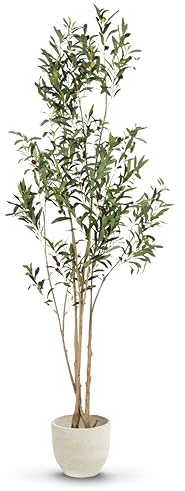 MAIA SHOP Olivo Artificial Flair 180 cm - Árbol Realista de Interior