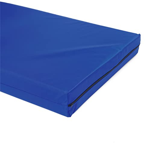 Resingomm Materasso Sportivo di Caduta 10 cm – PVC Idrorepellente Antistrappo, Poliuretano Espanso 30 kg/m³ – Per Palestre, Scuole Sport, Allenamento e Recupero 100x200x10