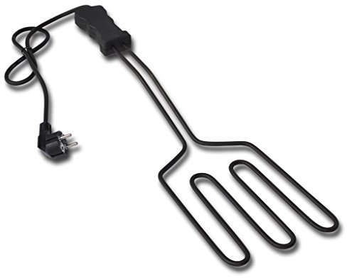 Festnight- Allume Barbecue électrique Charbon Noir 1500 W avec Interrupteur Marche/arrêt sur la poignée