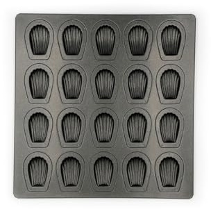 Matsunaga Seisakusho MB Nonstick Minimadeleine Top Plate, 20 P
