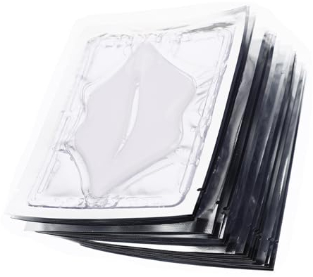 DOITOOL Feuchtigkeitsspendende Lippengel-pads 25-teiliges Set – Trocknende Lippenmaske Für Trockene Lippen Lippenpflege Mit Natürlichen Inhaltsstoffen Für Jedes Alter Geeignet