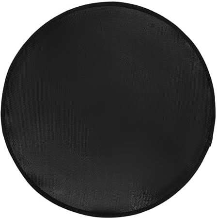 Happyyami Feuerstellenmatte Grilldeck-schutzmatte Feuerfeste Grillmatte Campinggrill Feuerfeste Matte Hitzebeständige Matte Outdoor-grillmatte Feuermatte Im Freien Black Glasfasersilikon