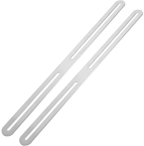 SEWOART Kit De Supports De Clôture Pour Boîte Aux Lettres Lot De 2 Accessoires Pour Boîte Aux Lettres Support Dangle En Acier Inoxydable