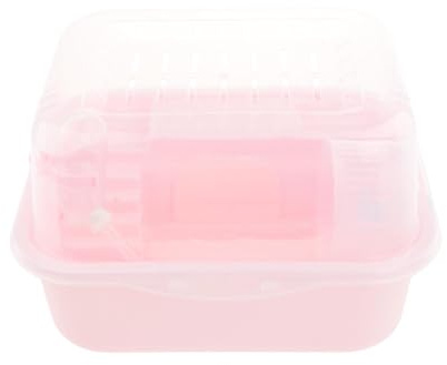 Baoblaze Cage du Hamster, Petite Cage pour Animaux de Compagnie, créatif, Habitat Facile à Nettoyer pour Les Rats Hamster cobayes Petits Animaux, Rose