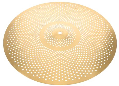 ARTSEWPLY Stumme Becken Hi Hat Becken Übungs Beckendämpfer Beckendämpfer Für Anfänger Für Schlagzeuge Für Akustisches Schlagzeug
