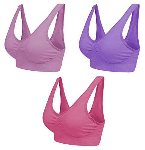 Boolavard® TM Kvinnors sömlösa bh fri beskär topp väst ny sport bh bandeau komfort komfort