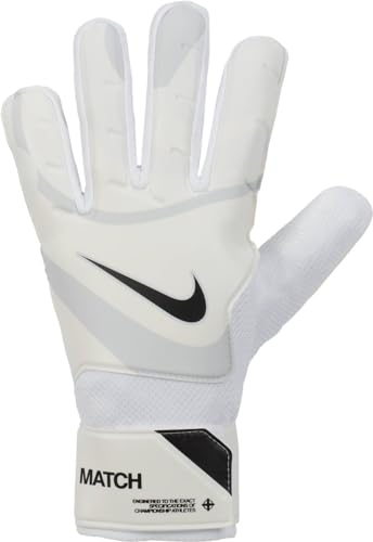 Nike Unisex Torwarthandschuhe Nk Gk Match - Ho23, Weiß - Schwarz, FJ4862-100, 7