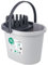 Eco Ego Set di mocio per pavimenti con secchio e secchio per pulizia con sistema di pulizia svitante, set di pulizia secchio per mocio, 13 l, rotondo