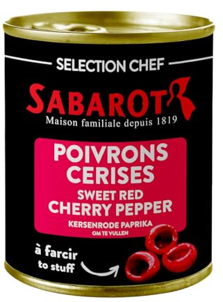 Poivrons cerises à farcir 320g - Sabarot