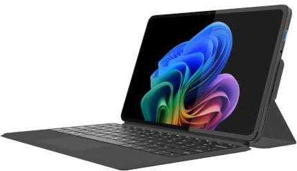 QAZIPO 2-in-1 Laptop/Tablet, 12 2K FHD IPS Touchscreen, 12GB RAM 256GB SSD | Windows 11 PC with Magnetic Keyboard, 6500Y Processor, USB-C, 2 Stereo Speakers for Home Office Students Business