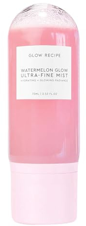 Glow Recipe Ultra-Fine Mist - Face Micro with Hydrating Hyaluronic Acid, Exfoliating AHA + Amino Acid-Rich Watermelon Extract - Cruelty-Free + Vegan Skincare (75ml / 2.5 fl oz)