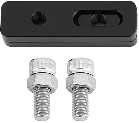 Fahrrad Bremsen Adapter, V Brake Bremsbeläge Adapter, Fahrrad V Brake Verlängerung aus Aluminiumlegierung 406 bis 451/14 bis 16 Zoll Konverter Adapter Geeignet für alle großen Linien(Schwarz)